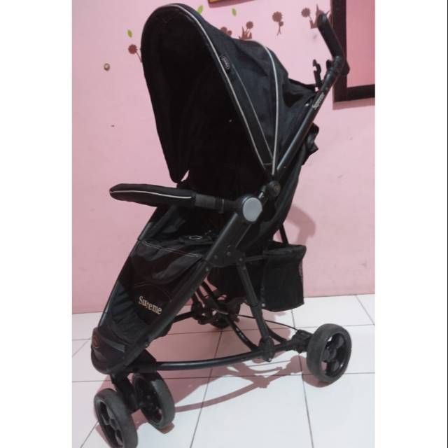 Stroller (Second/Preloved) Pliko Supreme Lengkap dengan Tas