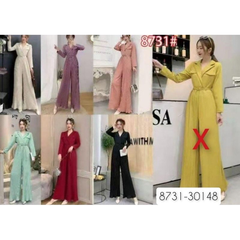 VN IMPORT JUMPSUIT PLISKET / PRISKET JUMPER / JUMPSUIT PAULINA BKK / JUMPSUIT PAULA BANGKOK