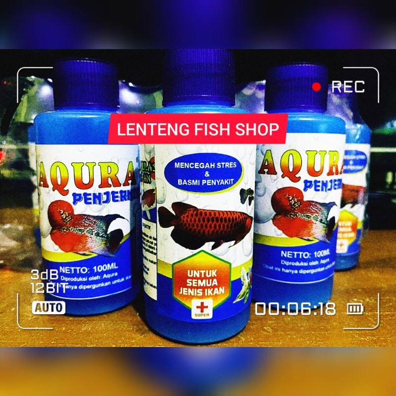 AQURA PENJERNIH AIR 100ML AQUARIUM AQUASCAPE FORMULASI JAPAN