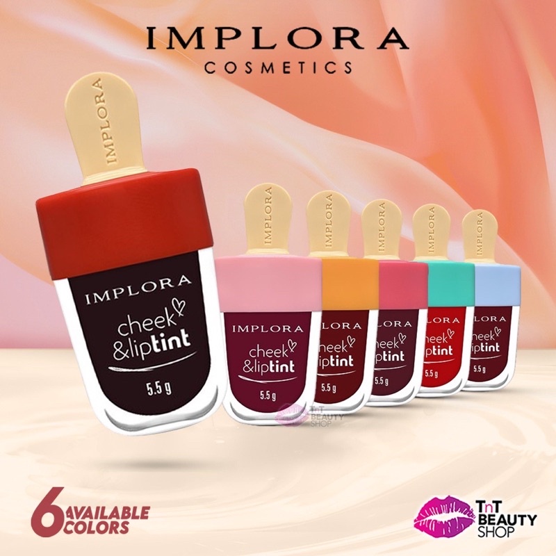 IMPLORA ✔️ CHEEK &amp; LIPTINT - LIPTINT IMPLORA BPOM 6 series