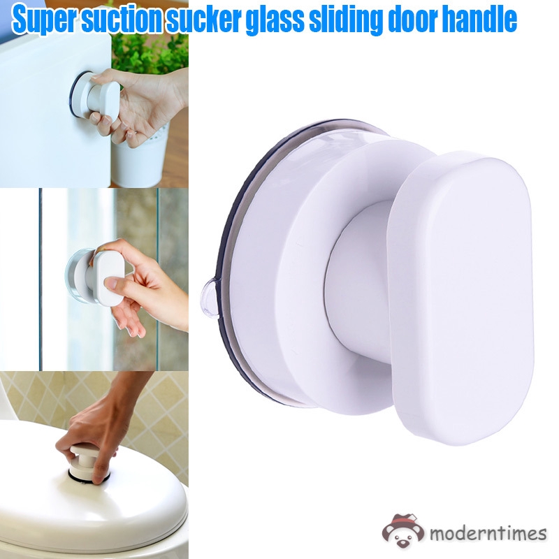 Md Cod Suction Door Handle Wall Mounted Drawer Cabinet Kitchen Glass Doors Suction Cup Pull Knob F Shopee Indonesia