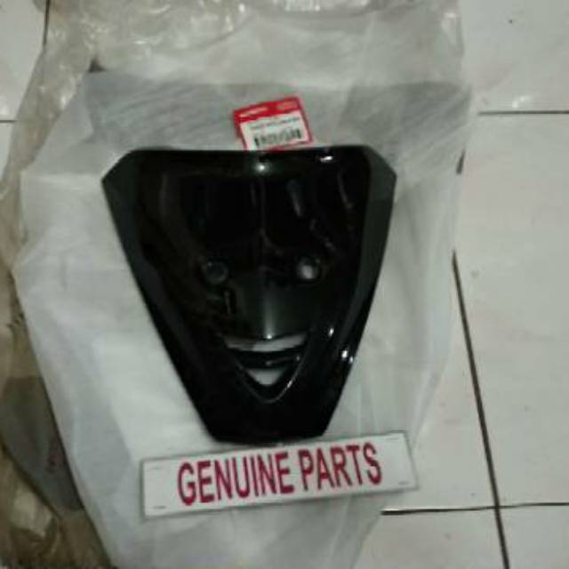 Panel Tameng Dasi Cover Front Top Karisma Hitam 64500-KPH-880FMB Ori Orginal Ahm