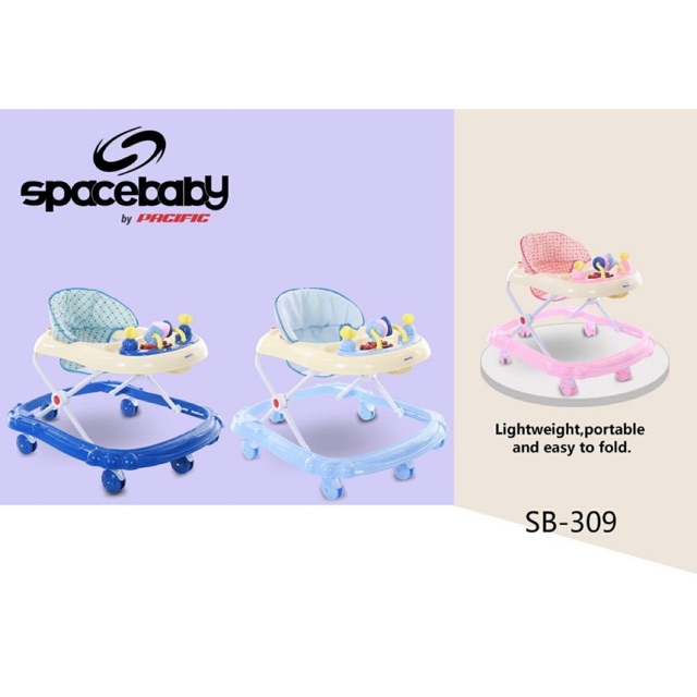 Babywalker Space Baby SB 309 Baby Walker Spacebaby SB-309 Alat belajar