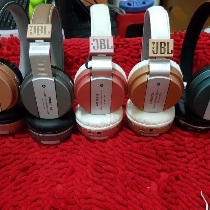 Bluetooth JBL JB55 Headset Bluetooth Headphone Wireless TERBAIK