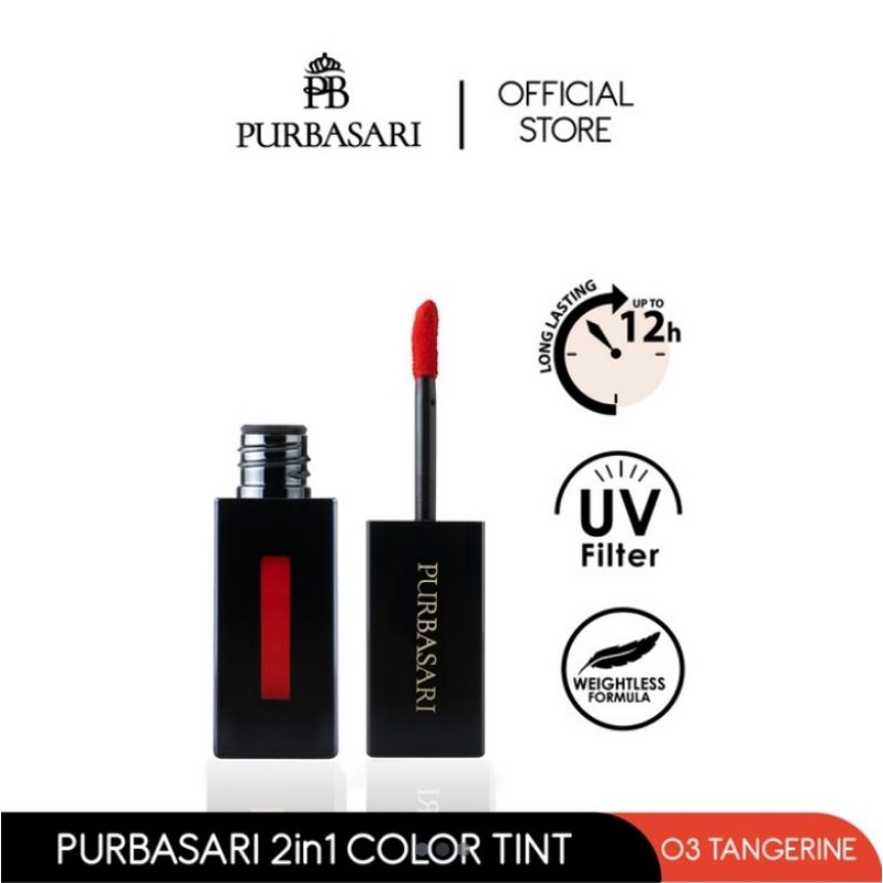 Purbasari Lipstick Color Matte, lip cream, lip tint ready