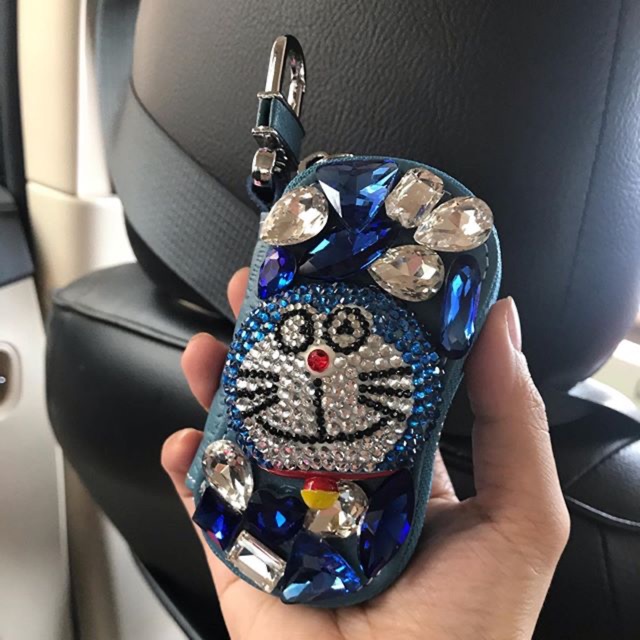 Dompet gantungan kunci mobil doraemon blink   Dompet Gantungan Kunci Mobil Motor Doraemon Doremon