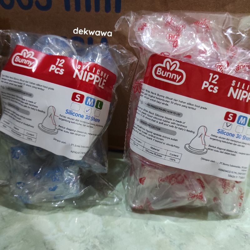 lusty bunny nipple pentil dot botol susu bayi anak