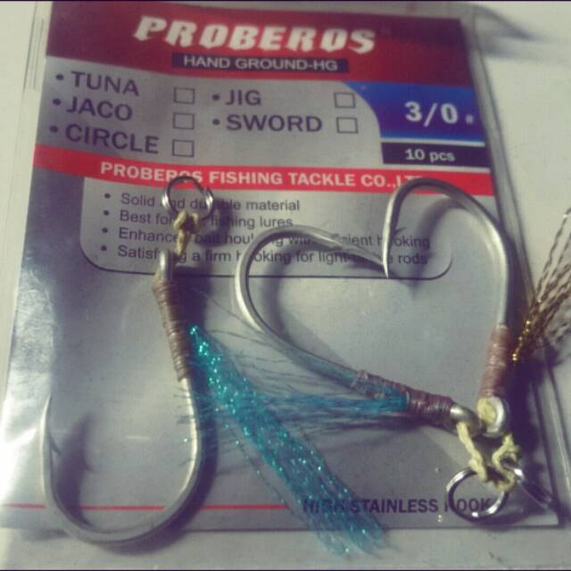 Assist jig proberos 3/0