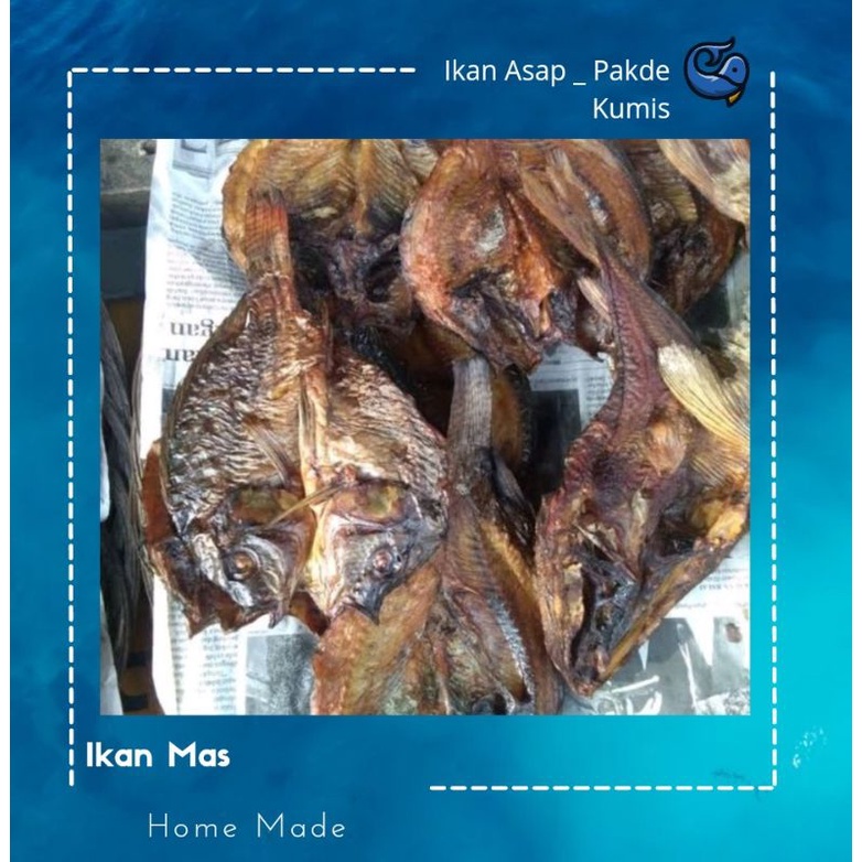 

Ikan Mas Asap 500gram