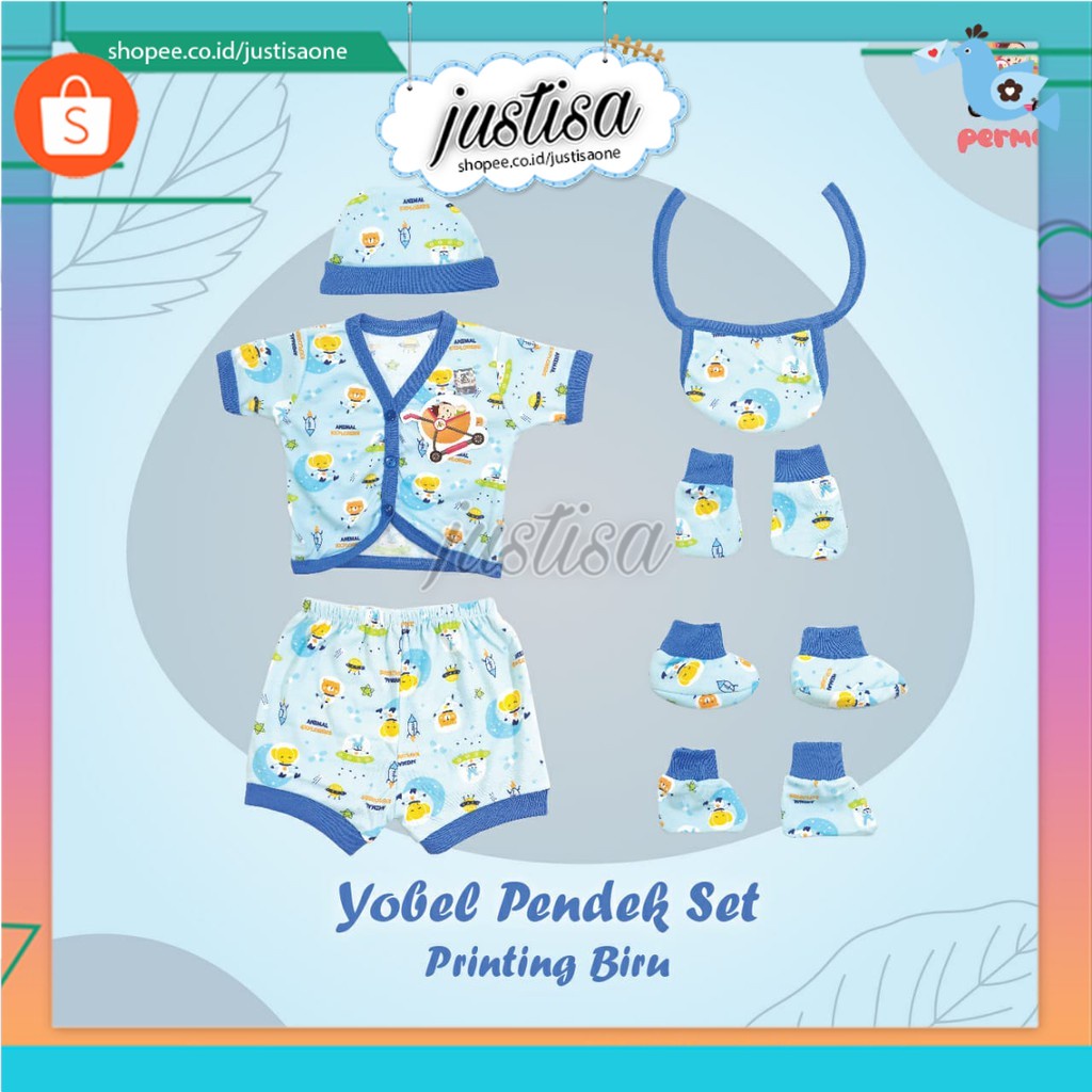Promo !! BAJU BAYI SET KOMPLIT VINATA BABY/YOBEL PENDEK/KADO BAYI