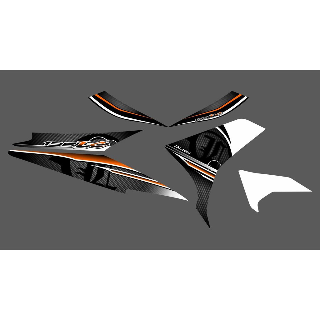 Striping Sticker LC135/MX NEW 135 LC CARBON