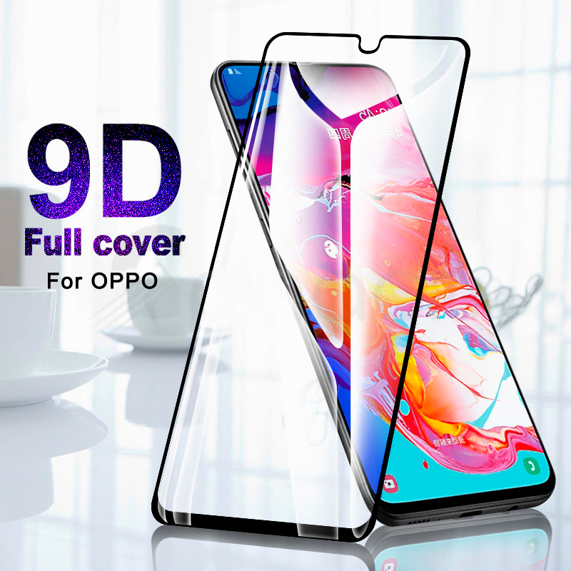 Tempered Glass Pelindung Layar OPPO A37 A3S A12e A5S A7 A12 A15 A2 A72 A92 A5 A9 A31 A32 A33 A53S A15 A15S F1S F5 F7 F9 Pro F11