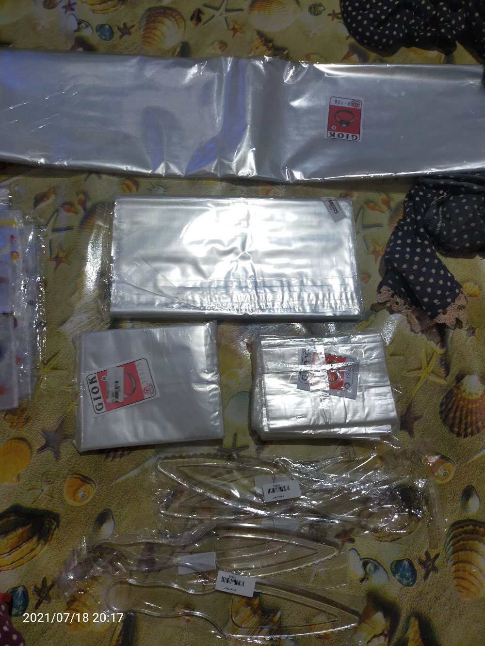 Pisau Tart/pisau Kue/pisau Plastik Transparan