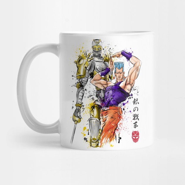 Mug Silver Chariot Watercolor Jojos Bizarre Adventure