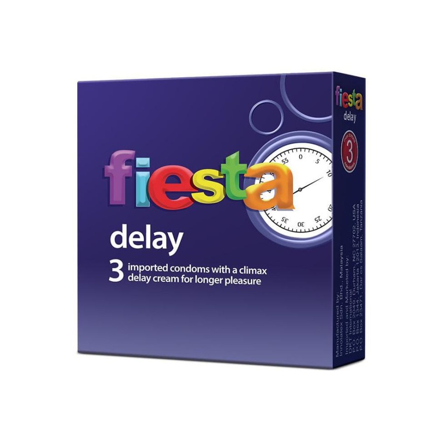 Kondom Fiesta Delay Tahan Lama isi 3 pcs