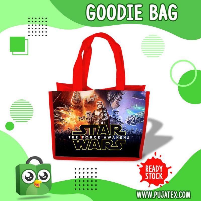 

Goodie Bag Souvenir Tas Bingkisan Karakter Star Wars Acara Ultah Anak Khitanan Tasyakuran Custom Berkualitas
