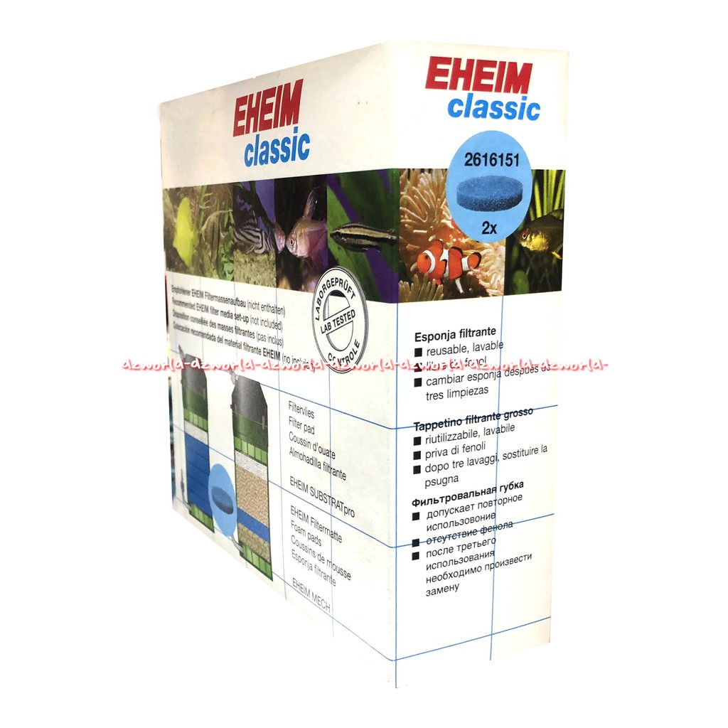 Eheim Classic Filtermatte Coarse Foam Filter Pad Aquarium Busa Filter Penyaring Air Akuarium