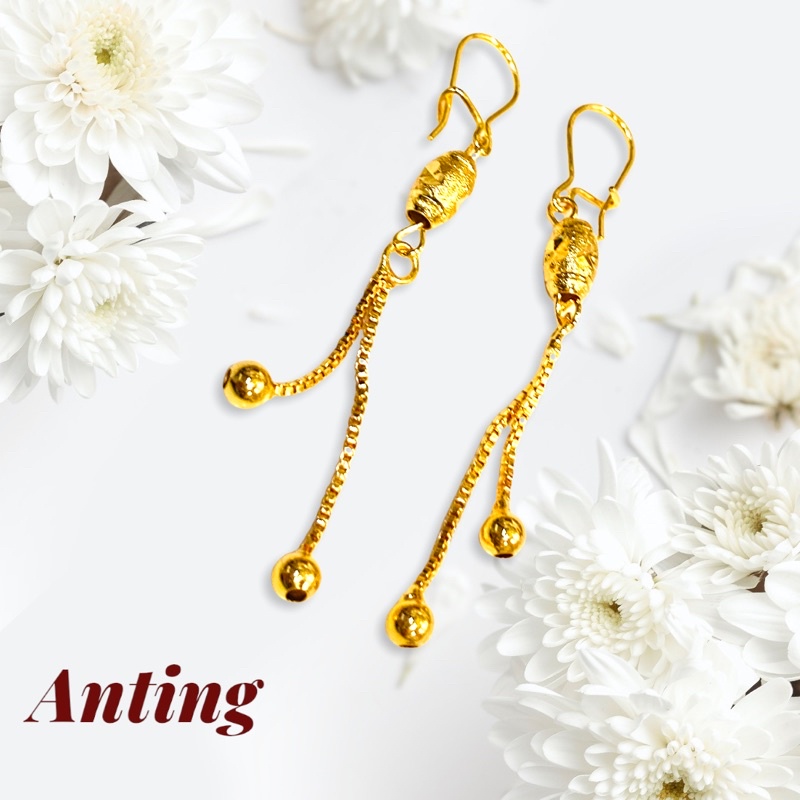 Anting wanita jurai //anting gantung //anting //perhiasan