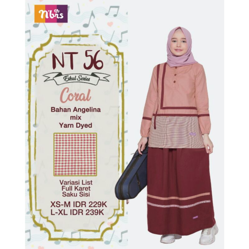 GAMIS NIBRAS ANAK/NT 56/BAJU MUSLIM/BAJU ANAK MURAH