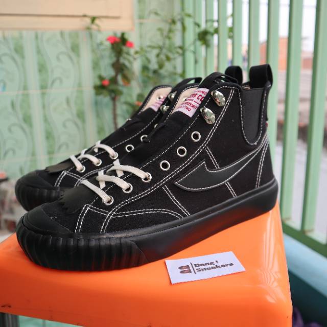 Sepatu Pria Compass series Hi Fullblack with Elders.co-2