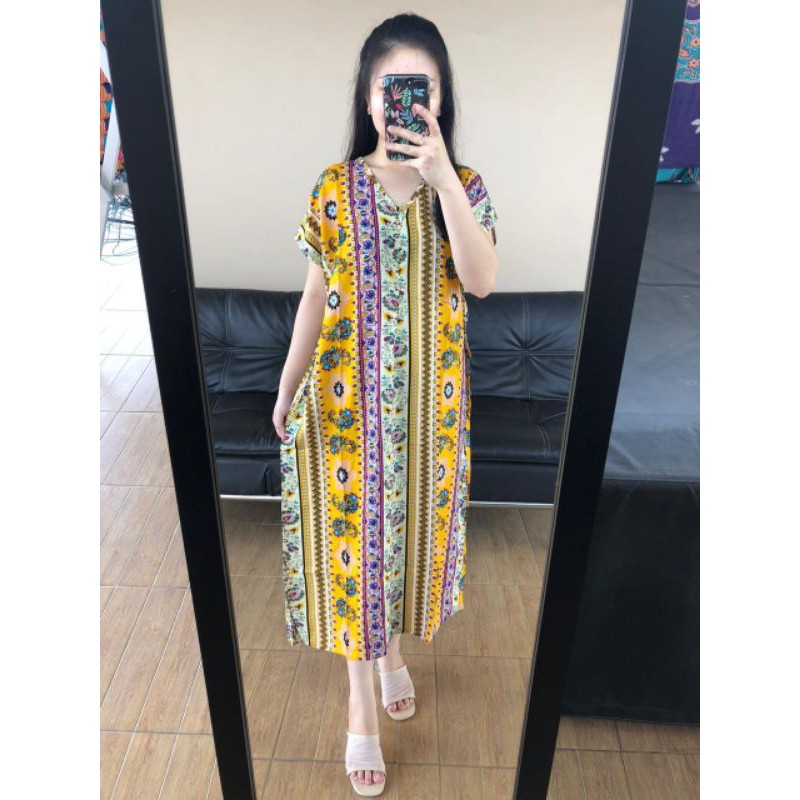 Daster Rayon Polos I Daster Habel Busui IDaster Bahan Rayon IDaster Habel Semata Kaki IDaster Motif