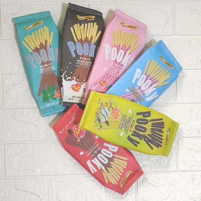 Kotak Pensil Lucu POOKY Pencil Case-7