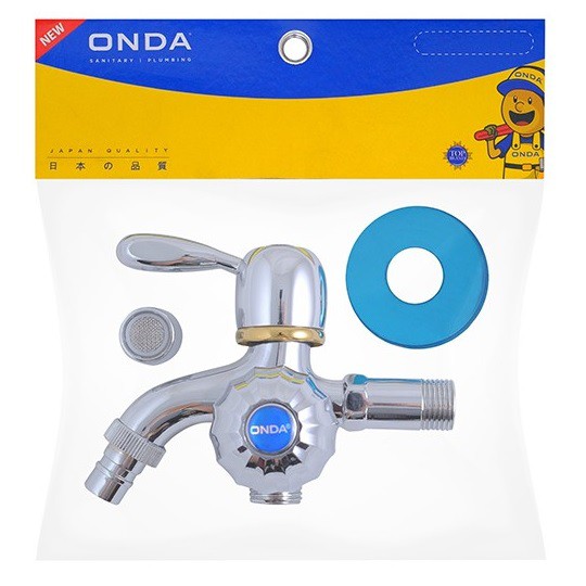 ONDA K 406 CTG Kran Cabang Tembok Keran Double Shower 1/2&quot;