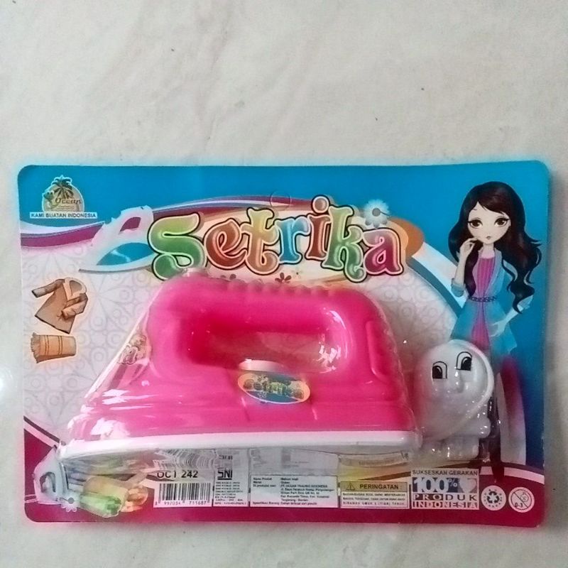 OCT 242 - Mainan Setrika Kabel Colok OCT242