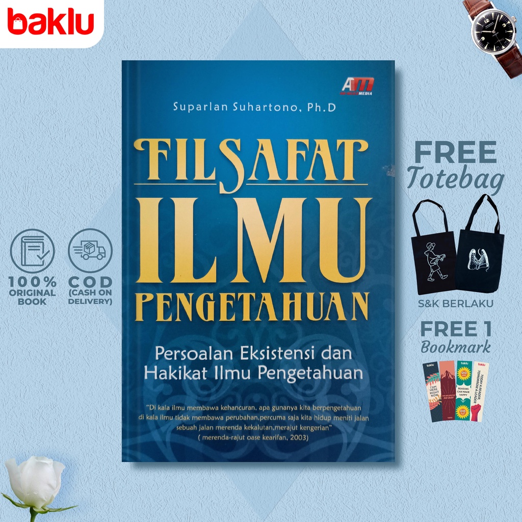 Jual Buku Filsafat Ilmu Pengetahuan - Persoalan Eksistensi Dan Hakikat ...