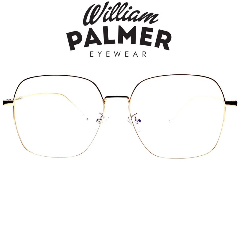 William Palmer Kacamata Pria Wanita Metal 3065  Yellow