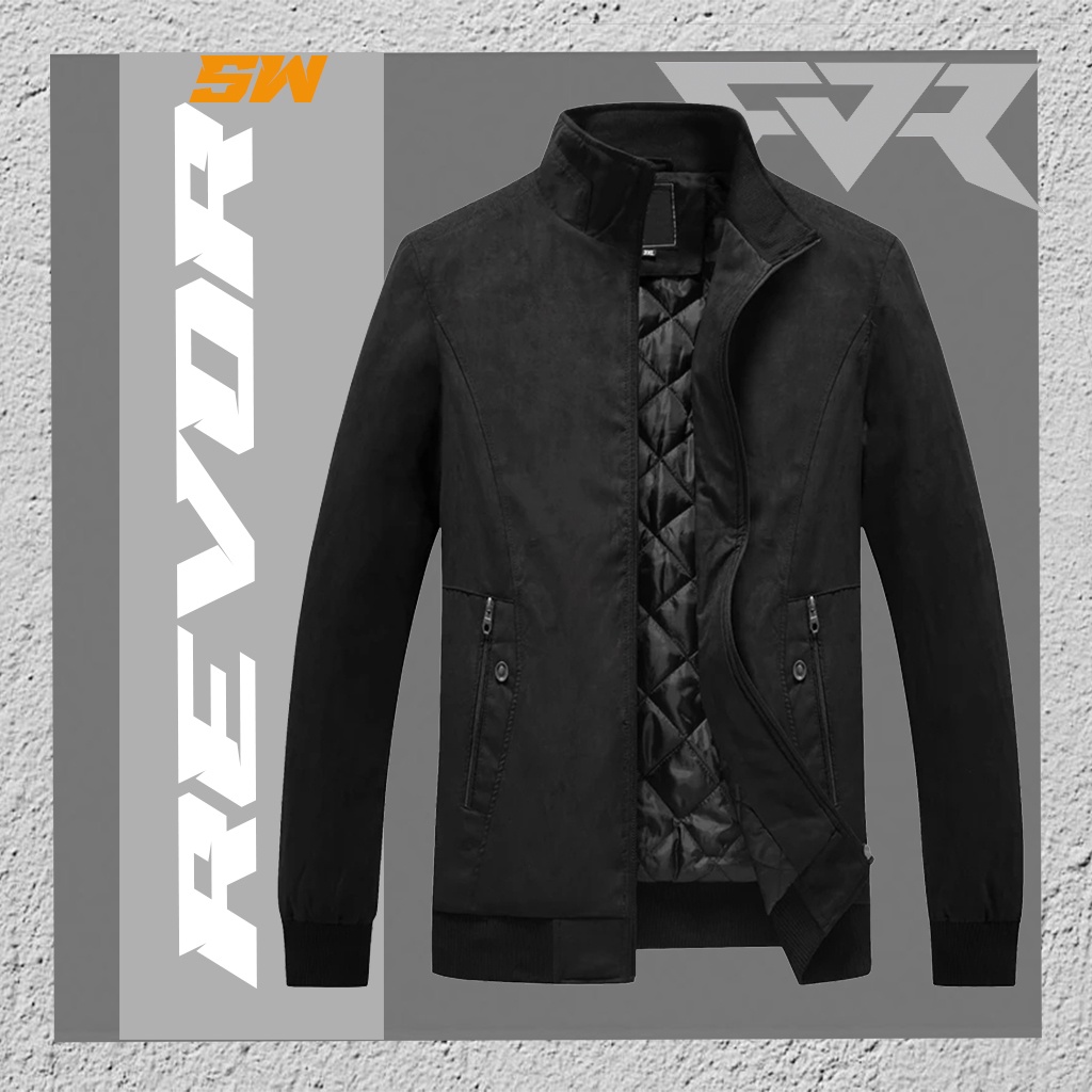 Revor SW Jaket Motor Suede Windproof