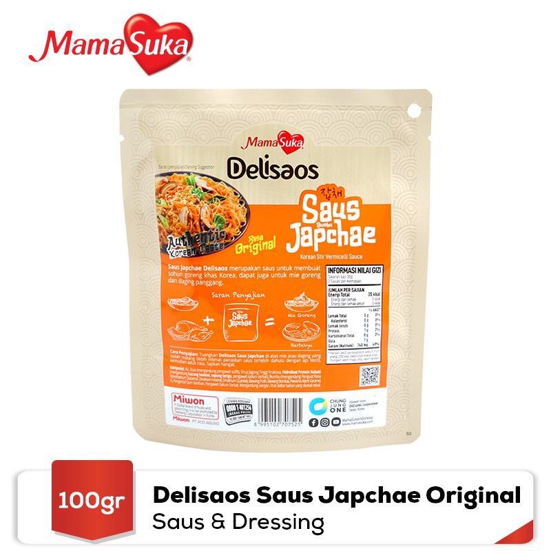 Mamasuka Saus topokki 100 gram | Saus Japchae