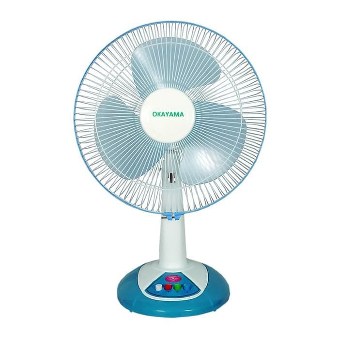 Kipas Meja Okayama 12 Inch-Desk Fan 12 Inch (PENGIRIMAN KHUSUS OJEK ONLINE)