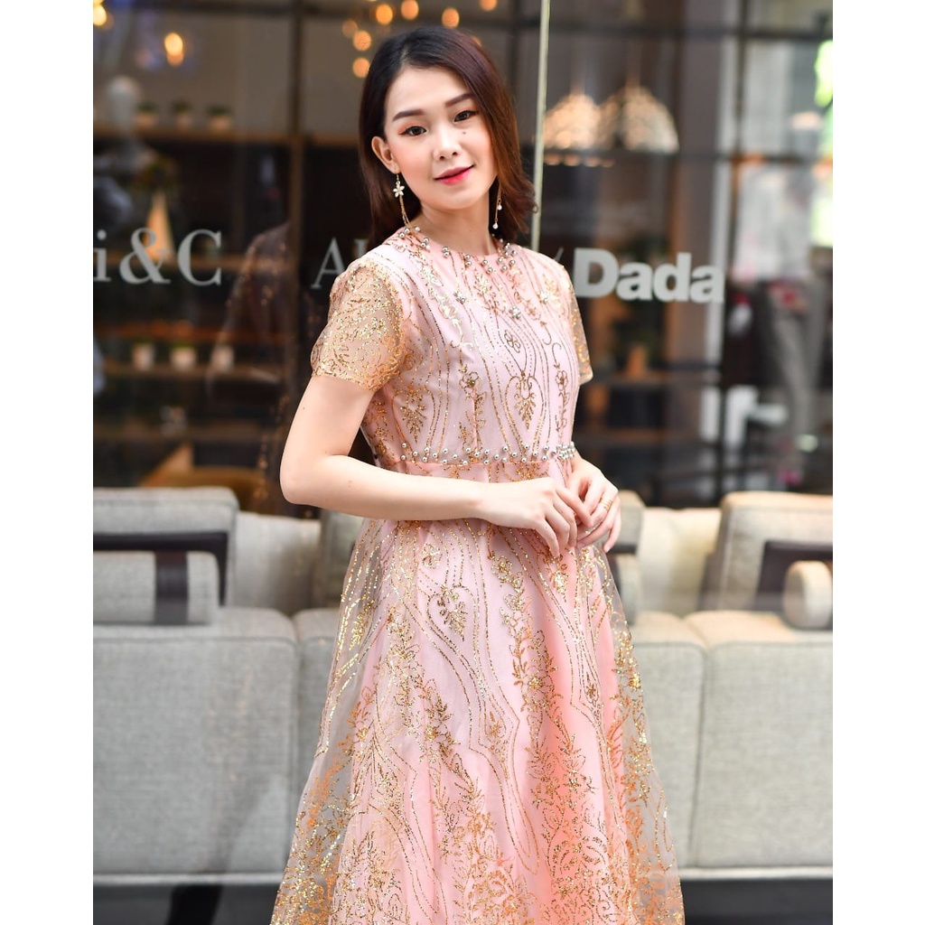 Dress Tulle Tangan Pendek / Edisi Natal / Aneka Pilihan Warna