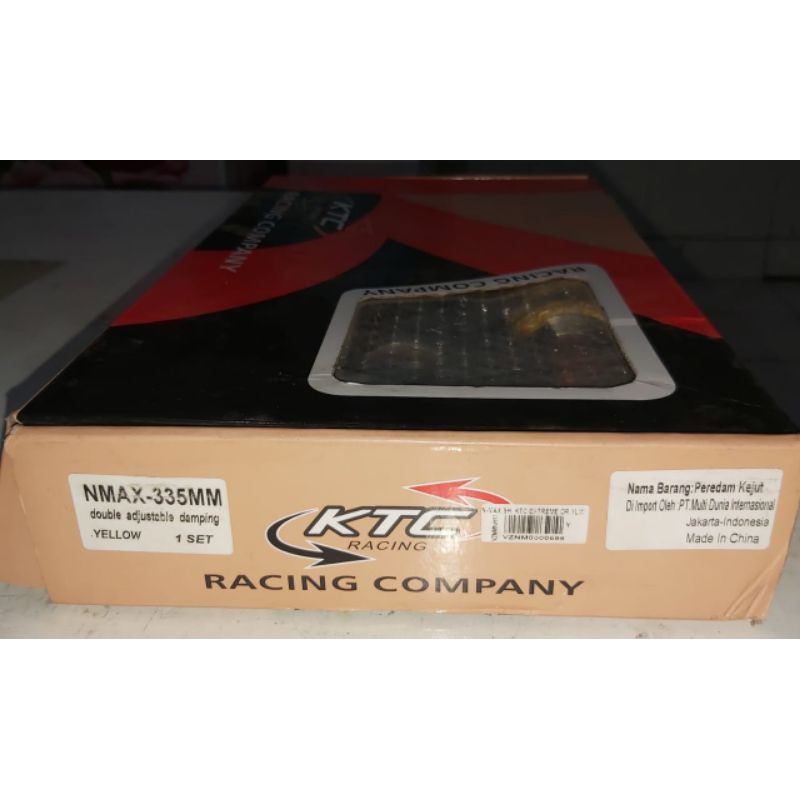 SHOCK BREAKER KTC RACING ASLI 335MM