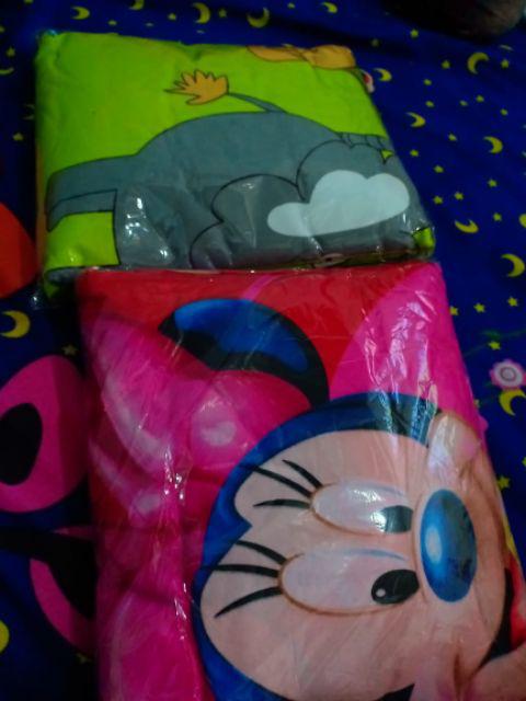 Sprei Homemade Motif Bunga Tulip Leena Blue Gladiol Tidur Nyaman Berkualitas