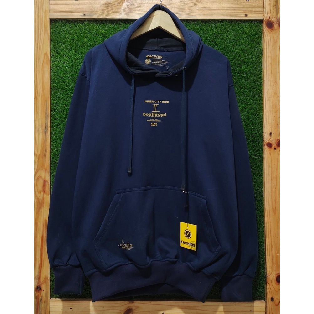 SWITER pria switer cowok KACHIOS warna putih JPN logo gambar putih sweater terbaru hoodie distro hoodie over size jumbo xxl jamper hoodie japan style unisex size m l xl xxl premium