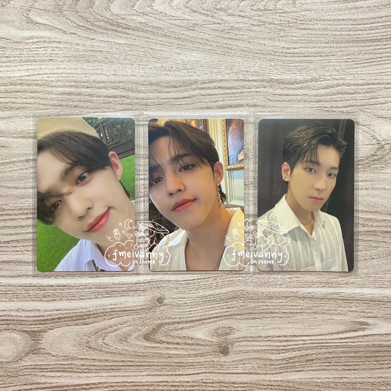 Seventeen Social Club / Soclub / Soco Scoups Da Capo Beret & Al Fine Scoups Wonwoo Jumatan Photocard