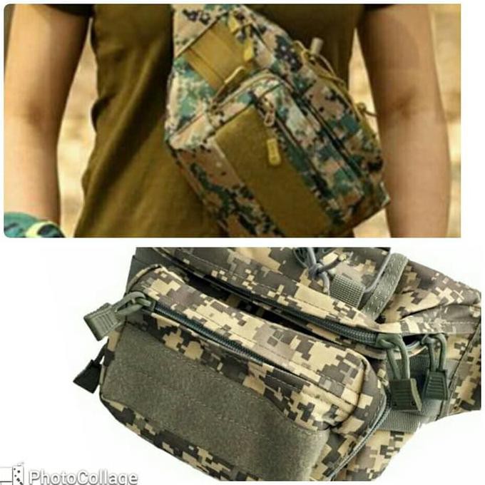 Promo Tas Hp/Waistbag Army/Tas Pria Pinggang/Tas Selempang Pria Import