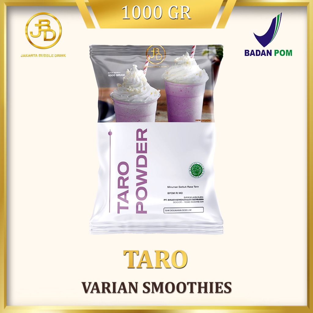 

Bubuk Minuman TARO Powder 1 KG - JBD | HALAL jbd