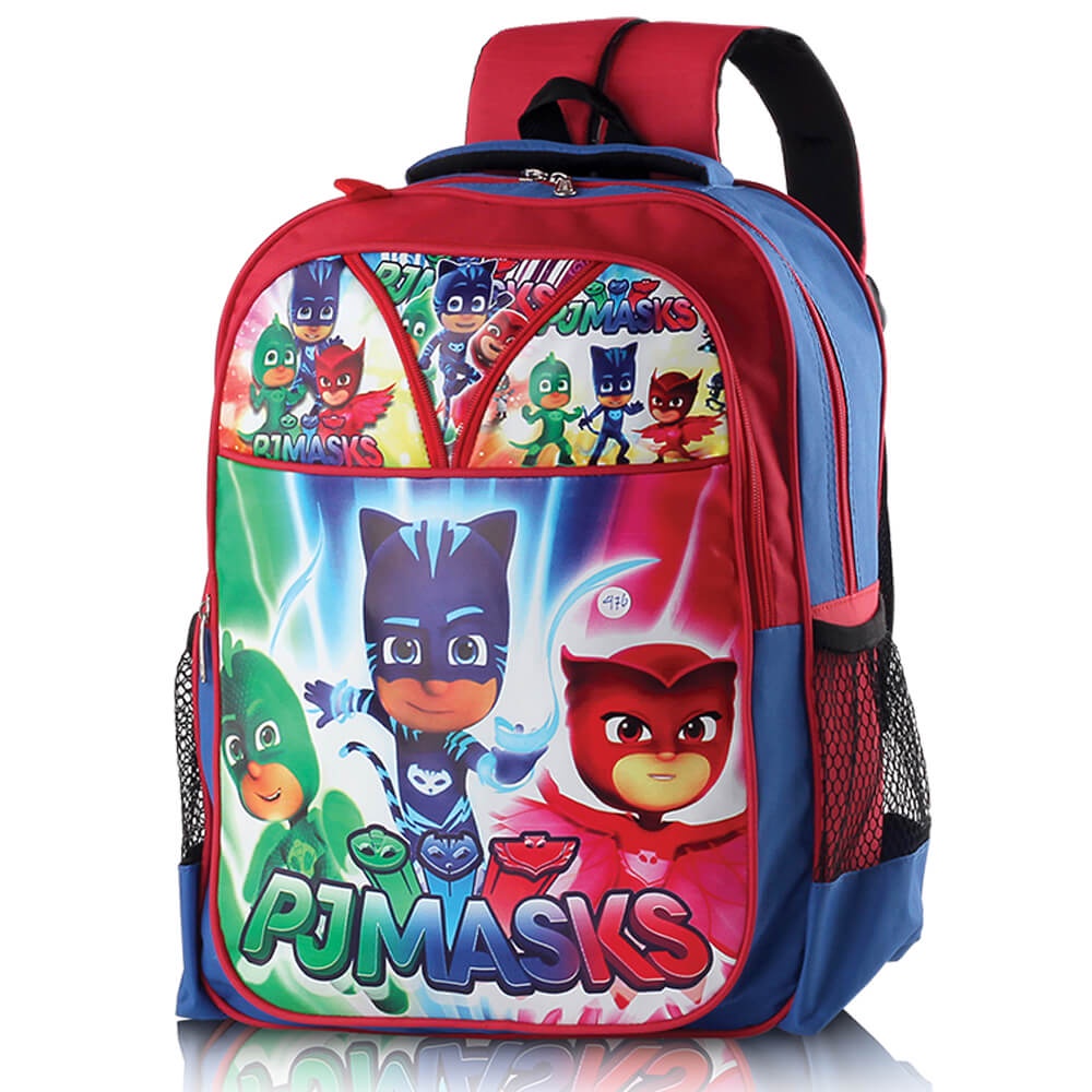 Tas Sekolah Ransel Backpack Anak Laki Laki PAUD TK SD PJ Mask Lucu Model Terbaru Kualitas Terbaik