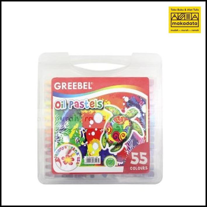 

Crayon | Krayon | Oil Pastel Greebel Isi 55 Warna Murah