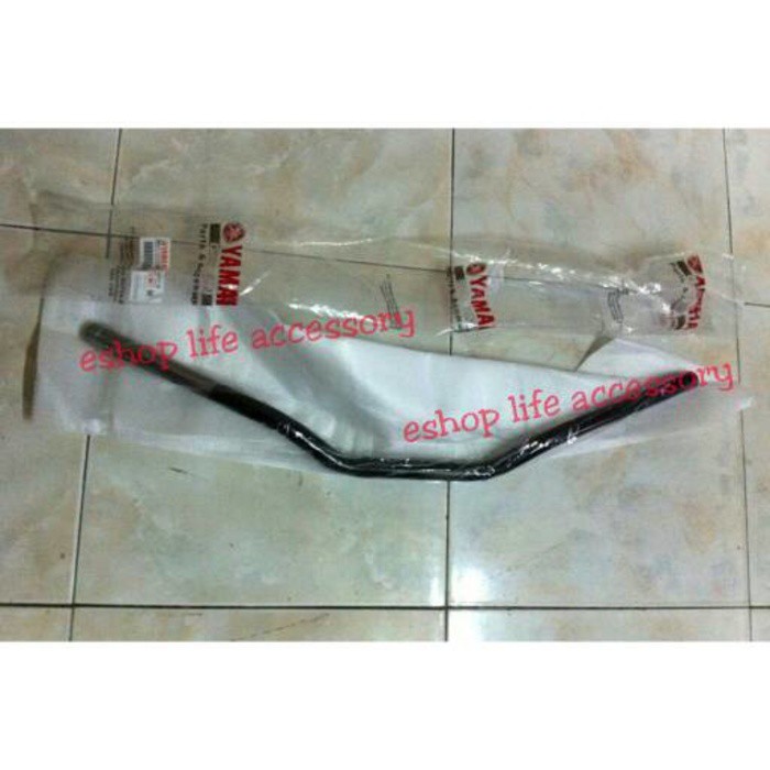 Stang byson original yamaha hitam silver motor sport touring fatbar