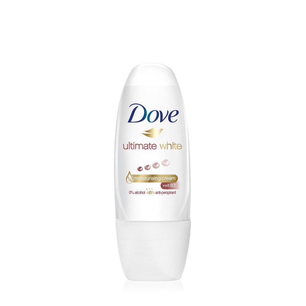 DOVE DEODORANT ULTIMATE WHITE 40 ML