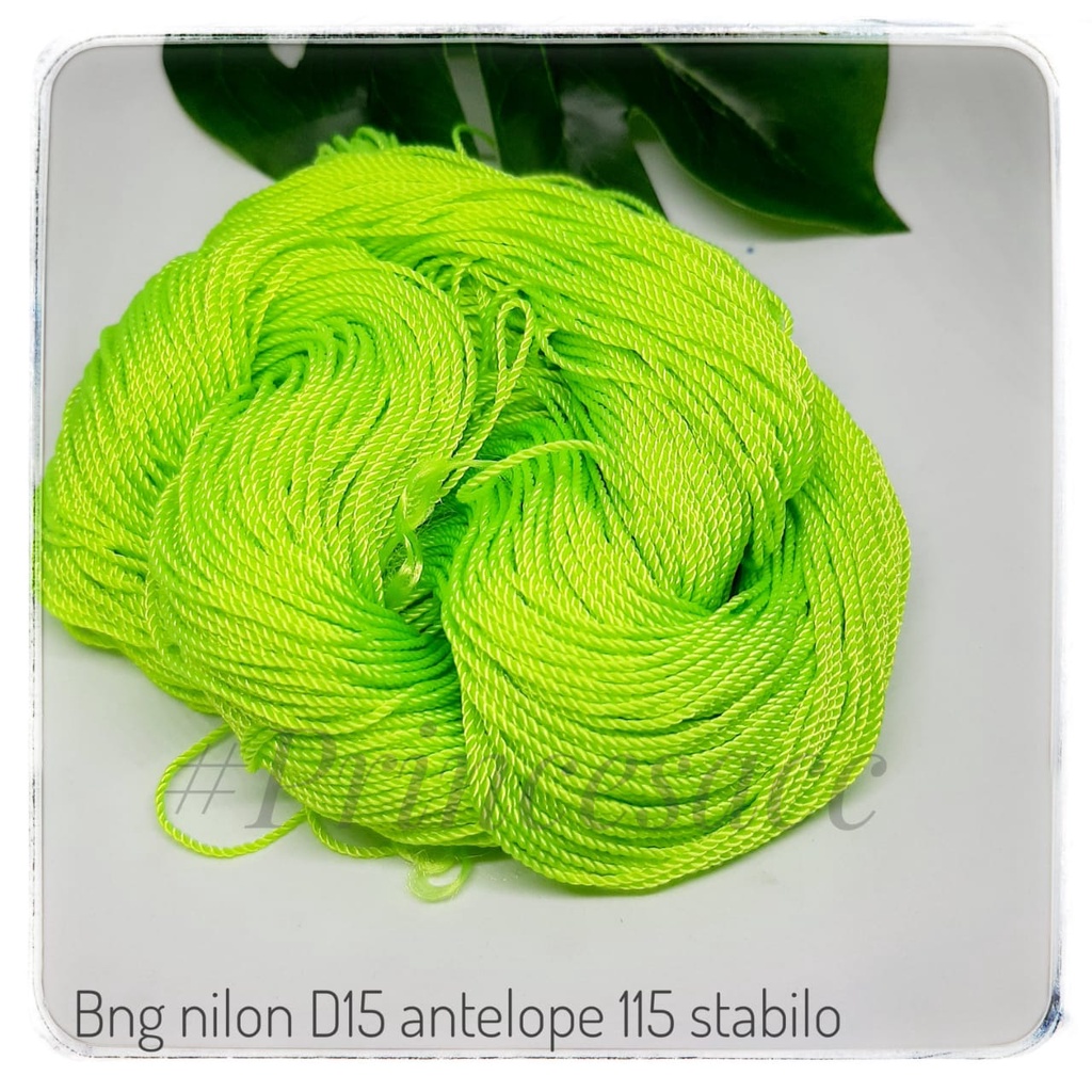 Benang Nilon Hitam - Tali Hang Tag /benang sol /bng nilon d15 antelope