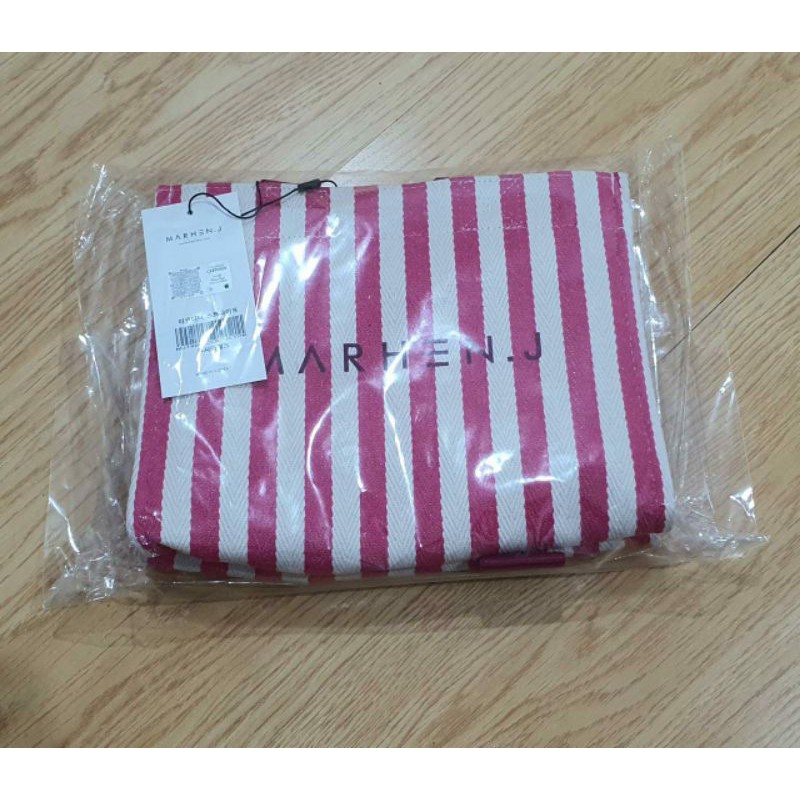 Marhen J Rico Mini Bag Stripe Fushia