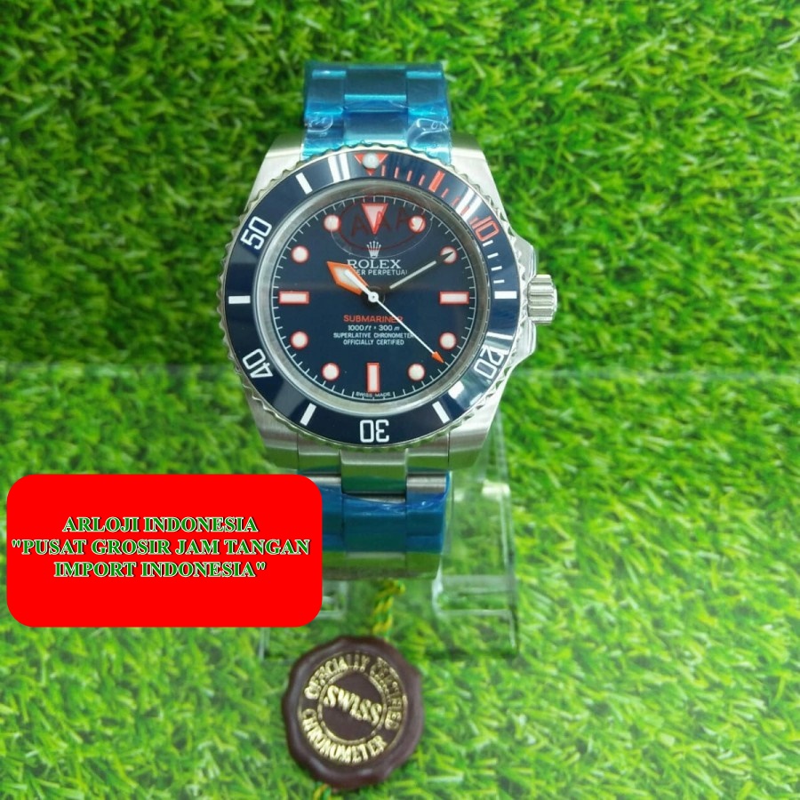 New Arrival Jam Rolex Submariner No Date Matic Silver Garansi 1th