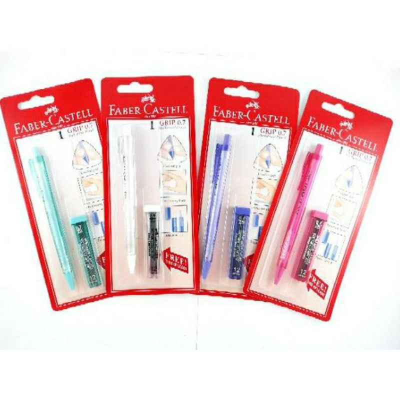 

Fabercastell grip 0.7 Faber-castell mechanical pencil pensil mekanik