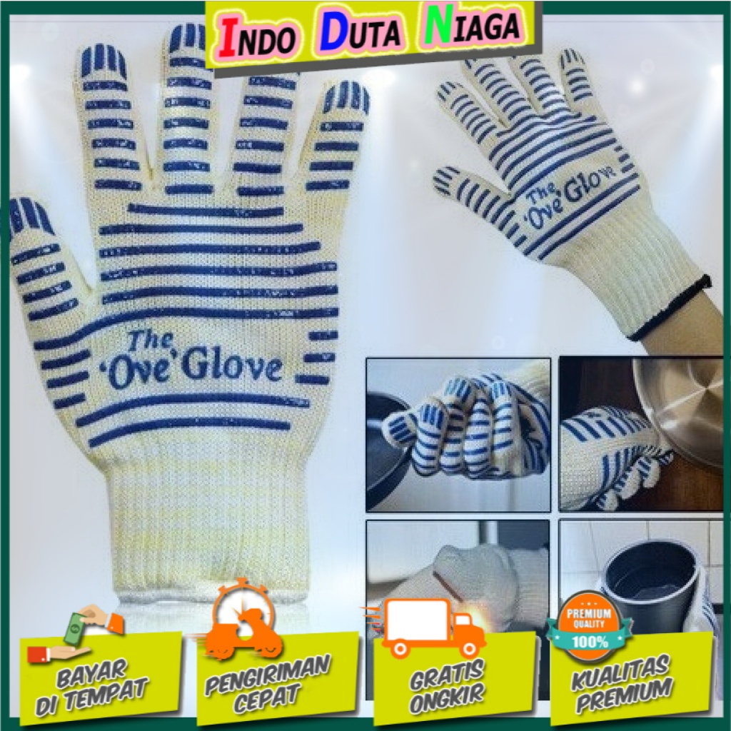 OVE Sarung Tangan Oven Masak Heat Resistant Oven Gloves - 540F