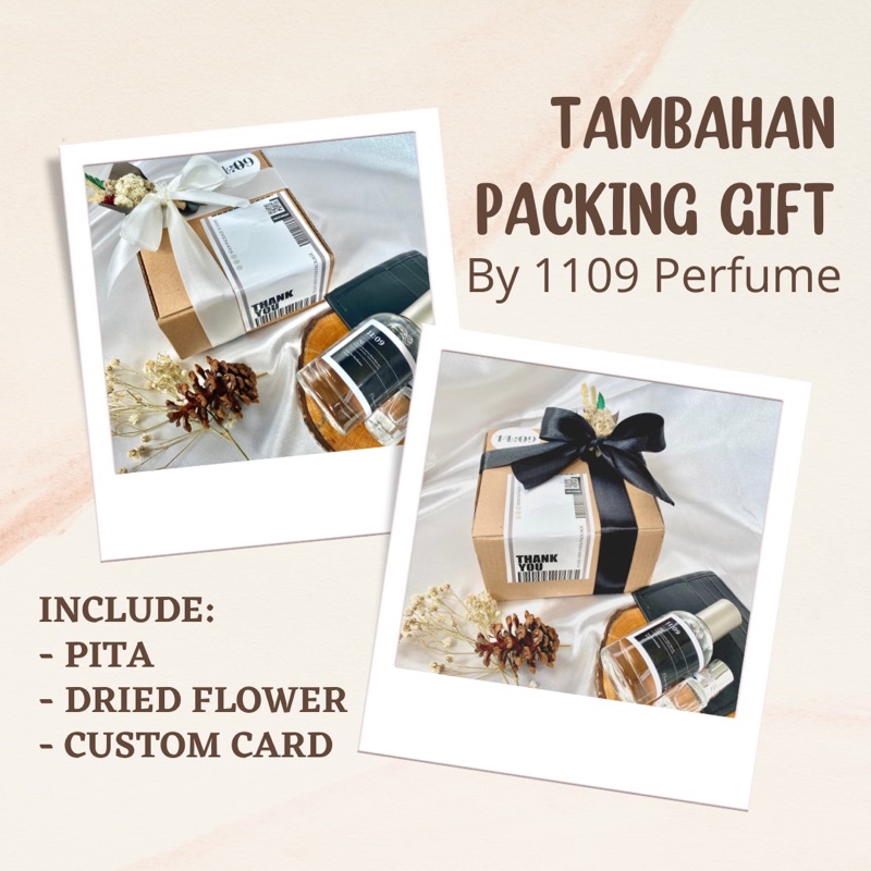 

FOR GIFT - tambahan packing untuk kado hampers natal kado graduation kado ulang tahun kado valentine parfum murah meriah korea nct inspired parfum hemat